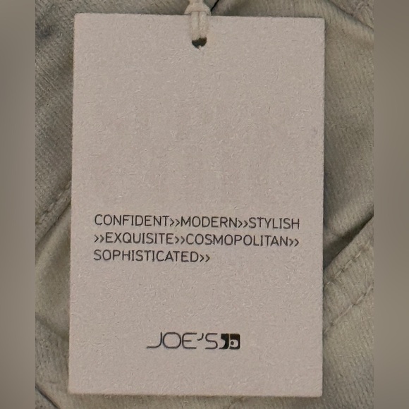 JOE’S JAY Color Wash Skinny Ankle Jeans. White with Gray/Blue Dye Wash. Size 27. - Picture 10 of 10